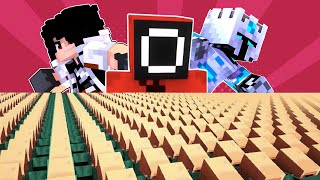 100000 VILLAGER VS 5 YOUTUBER SQUUUIID GAME SEASON 2 CHALLENGE MENANG DAPAT 1 MILIAR DIAMOND [upl. by Ater]