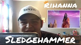 Rihanna  Sledgehammer  REACTION [upl. by Estelle]