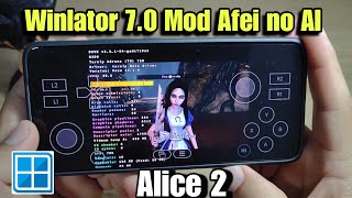 Alice madness returns Rodando no Winlator 70 mod Afei sem AI no Snapdragon 8 Gen 3 Redmi K70 [upl. by Sisak]