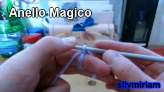 Tutorial Uncinetto  Anello Magico [upl. by Punak]