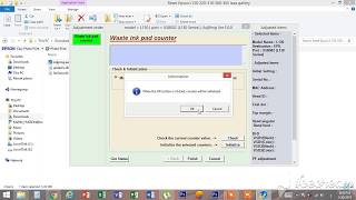 Epson  l130  l220  l310 l360  l365  Resetter Waste ink pad counter with download link [upl. by Llerruj]