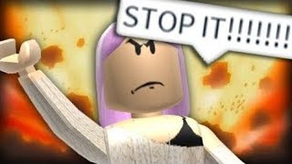 MAKING PEOPLE MAD in ROBLOX [upl. by Rabjohn]