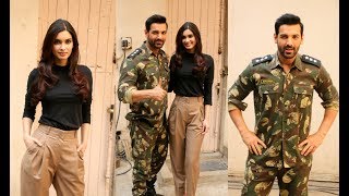 Parmanu Movie Promotion  John Abraham And Diana Penty Photoshoot Shoot [upl. by Pogue]