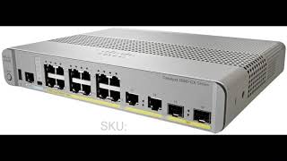 WSC3560CX12PCS Cisco Catalyst 3560CX 12Ports Layer 3 Ip Base Switch [upl. by Alice]