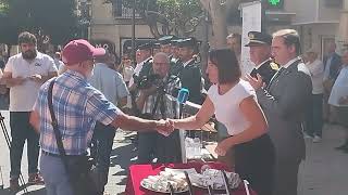 Celebració del patró de la Policia Local de Vinaròs i lliurament de condecoracions [upl. by Lurette268]