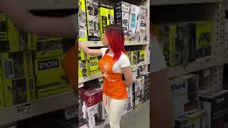 Home Depot workers be wildin comedy skit public [upl. by Okramed]