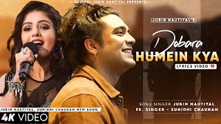 Dobara Humein Kya Lyrics Jubin Nautiyal  Sunidhi Chauhan  Jennifer Winget  Sad  Ae Dil Zara [upl. by Kelcey]