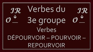 Conjugaison des verbes du 3e groupe  Partie 28 [upl. by Senga74]