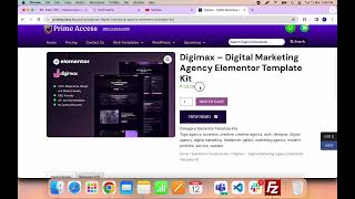 digimax  digital marketing agency elementor template kit Download [upl. by Lanevuj]