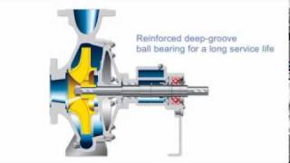 KSBEtanorm Thermal Oil Pump in detail [upl. by Stevena]