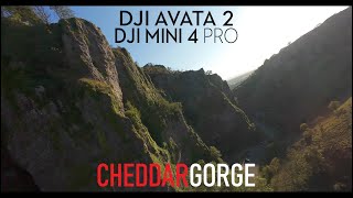 Cheddar Gorge  DJI AVATA 2  MINI 4 PRO  LUMIX S5IIx fpv drone dji lumix vlog cinematic [upl. by Conroy]