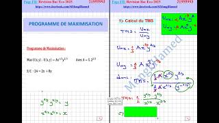 BacEco  Programme de Maximisation [upl. by Henrie99]