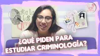 Requisitos para estudiar criminología 📚  Susan Soberanes [upl. by Hcab203]