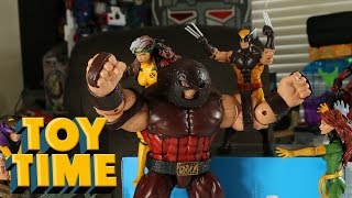 Toy Time Plays With Hasbros Marvel Legends XMen Figures [upl. by Eceined]