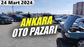 ANKARA KARACAÖREN OTO PAZARI  Mart 2024 2 El Otomobil Fiyatları [upl. by Ailin]