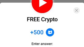 Free Crypto  cats video code  cats YouTube video code [upl. by Clo]