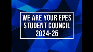 JBNN  Meet Your EPES 202425 Student Council [upl. by Enomed980]