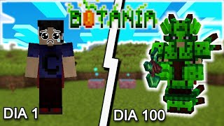 Botania do 0 aos 100 DIAS no Minecraft ModPack 118 e 116 [upl. by Nyladgam333]