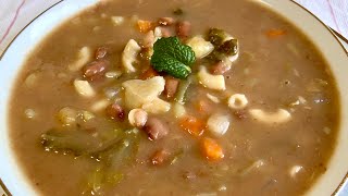 Sopa de feijão à portuguesa Receita tradicional deliciosa [upl. by Lainey]