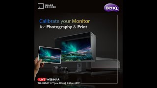 How to Calibrate Your BenQ Photography Monitor with Image Science Live Webinar [upl. by Terrijo501]