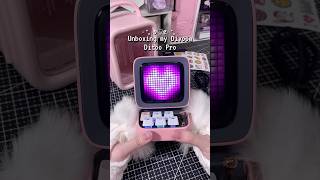 unboxing my divoom ditoo pro speaker🎆 unboxing desksetup kpop ditoo speaker divoom y2k cute [upl. by Hpotsirhc]