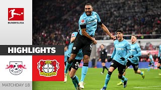 RB Leipzig  Bayer 04 Leverkusen 23  Highlights  Matchday 18 – Bundesliga 202324 [upl. by Ssegrub]