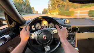 2008 Porsche Carrera S Driving [upl. by Ynnol]