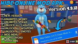 Hide Online v4 9 13 Mod APK Unlimited Ammo No Ads amp Free Rewards New Update 2024 [upl. by Siuqaj524]