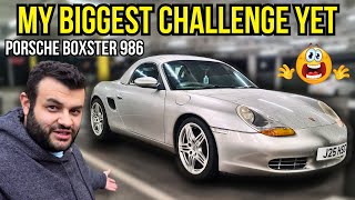 I Just Bought My New Build Project 986 Porsche Boxster [upl. by Yntirb]