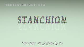 stanchion  pronunciation  Examples in sentences and phrases [upl. by Namref579]