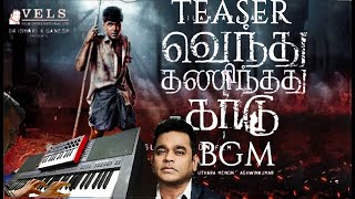 Vendhu Thanindhathu Kaadu  Official Teaser BGM  SM Music tech  Silambarasan TR A R Rahman [upl. by Leksehcey]