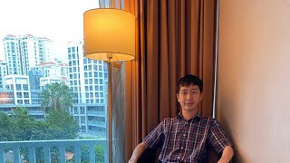 Riverside hotel Robertson Quay  Singapore hotel vlog [upl. by Onitnelav]