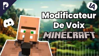 Comment avoir la voix des villageois de Minecraft Modificateur de voix IA [upl. by Dasie851]