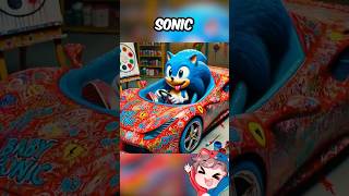 El Ferrari de Shin Sonic 😂🚗 [upl. by Schaeffer]