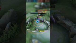 Khaleed Si Perusuh Jungler shorts mlbb mobilelegends funny meme feros [upl. by Renard]