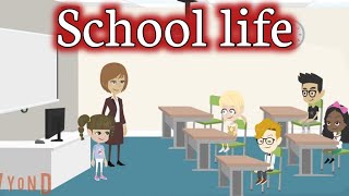 School life conversation  Basic English conversation  Learn English  Sunshine English [upl. by Aissatsan]