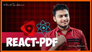 React PDF Tutorial Generate PDF Documents in React Easily [upl. by Castora284]