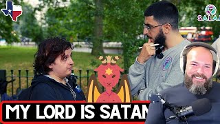 Satanist and Muslim Debate  Reaction Ali Dawah Salam [upl. by Ahsekal661]