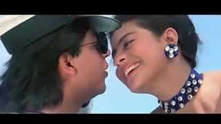 Baazigar O Baazigar  4K  Shahrukh amp Kajol Alka Yagnik Kumar Sanu  Baazigar [upl. by Eilyak]