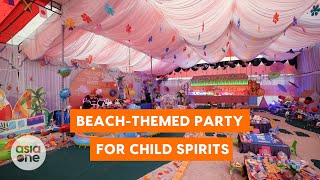 Beachthemed party for child spirits [upl. by Jenette]