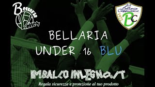 Bellaria Volley Blu  Volterra  San Miniato  U16 [upl. by Valaria]