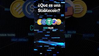 ¿Qué es una Stablecoin finanzas stablecoins CriptoVolatilidad [upl. by Marcelo408]