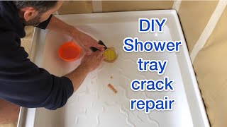 Shower Tray Crack Repair No Repair Kits [upl. by O'Reilly]