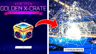 OPENING 20 GOLDEN XCRATES IN ROCKET LEAGUE [upl. by Imnubulo170]