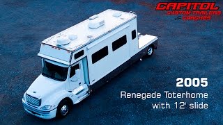 Capitol Renegade 2005 Toterhome with 12 Slide R328A [upl. by Neemsay384]