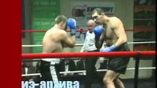 Nikolai Valuev vs Evgeny Odolskyavi [upl. by Alleul]