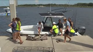 300 boats competed in the 44th Greater Jacksonville Kingfish Tournament [upl. by Ylyl]