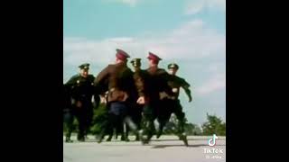 soviet soldiers dancing to polish cow 1955 soviet sovietunion russian polishcow [upl. by Booma]