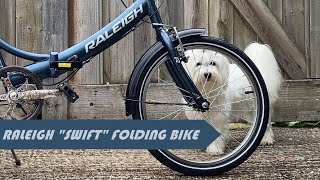 The HEAVIEST bike I own  Raleigh “Swift” Folding Bike  Restoration Ride and Review [upl. by Attenohs]