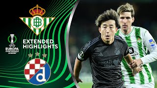 Real Betis vs Dinamo Zagreb Extended Highlights  UECL Playoffs 1st Leg  CBS Sports Golazo [upl. by Searby]